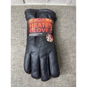 Thermo Feel Heated Gloves Mens Large OS Black TOG 3.2 Warmth For Winter Weather